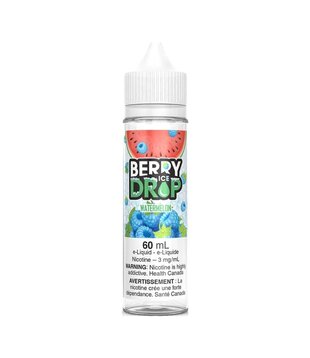 Watermelon Ice 0mg Berry Drop 60ml Freebase E-liquid
