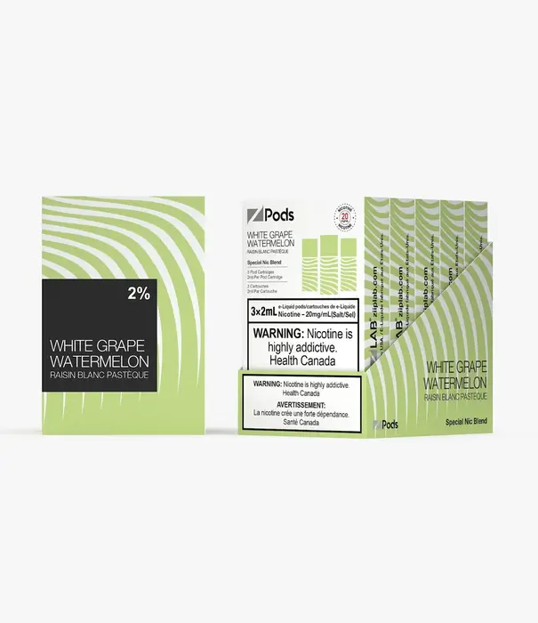 Ziip Labs White Grape Watermelon Z Pods Pack