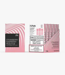 Strawberry Raspberry Peach Ice Z Pods Pack