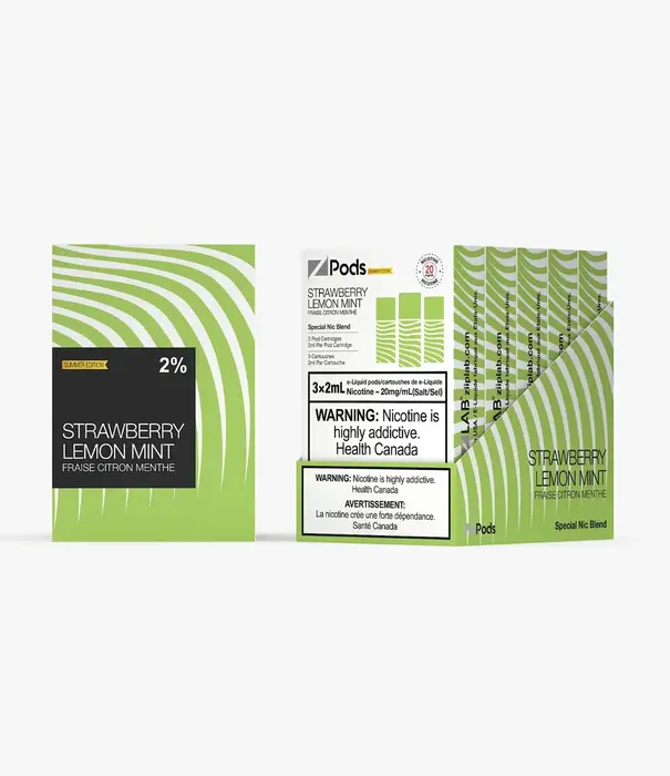 Ziip Labs Strawberry Lemon Mint Z Pods Pack