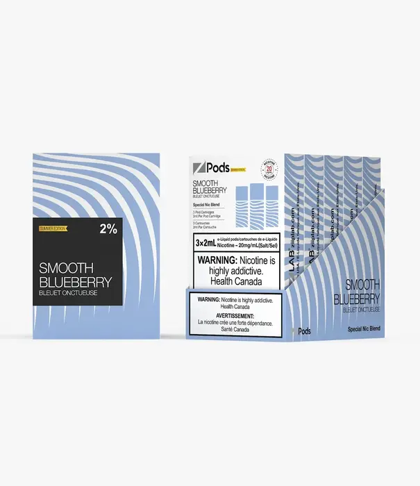 Ziip Labs Smooth Blueberry Z Pods Pack