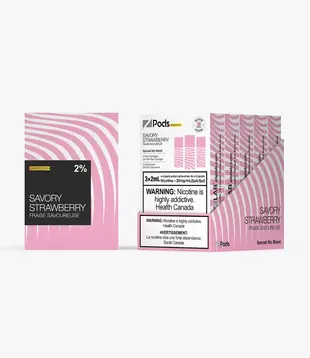 Savoury Strawberry Z Pods Pack