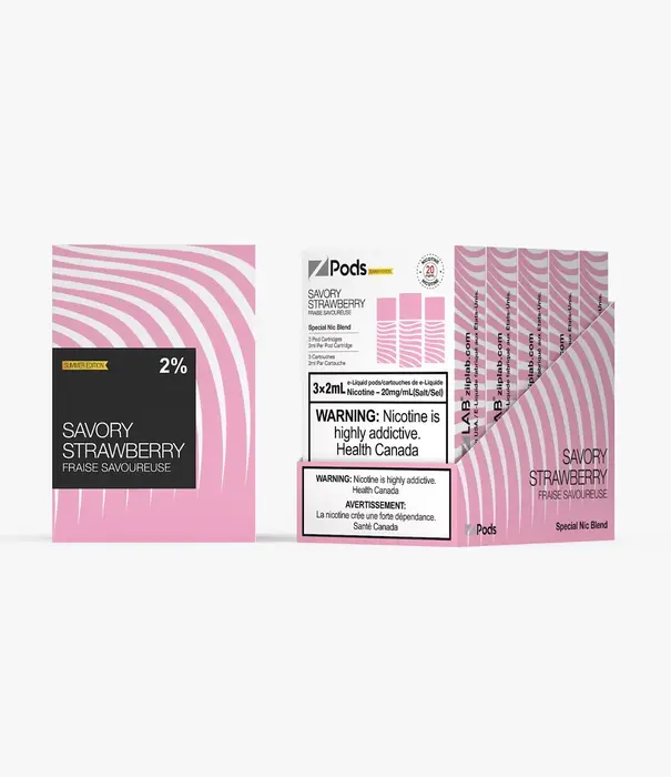 Ziip Labs Savoury Strawberry Z Pods Pack