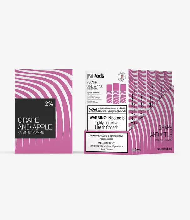 Ziip Labs Grape and Apple Z Pods Pack