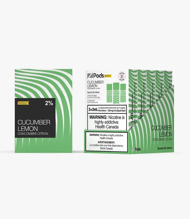 Ziip Labs Cucumber Lemon Z Pods Pack