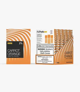 Carrot Orange Z Pods Pack