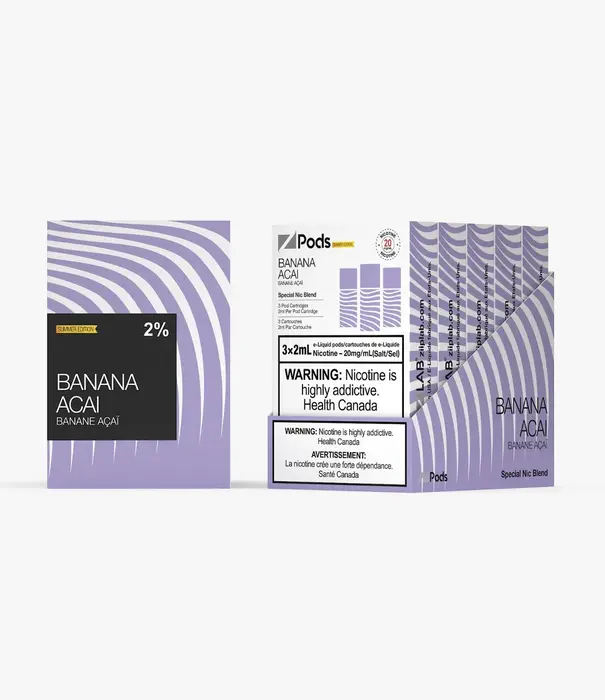 Ziip Labs Banana Açai Z Pods Pack