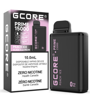 Peach Ice GCore Prime 15k 0mg Disposable