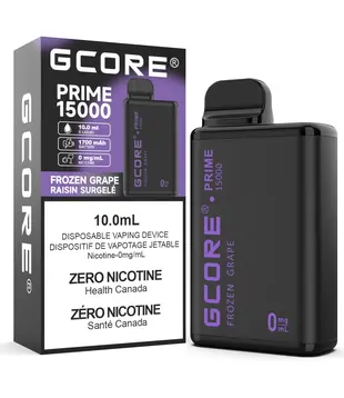 Frozen Grape GCore Prime 15k 0mg Disposable