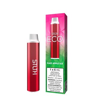 Razz Apple Ice STLTH Eco 6ml Disposable