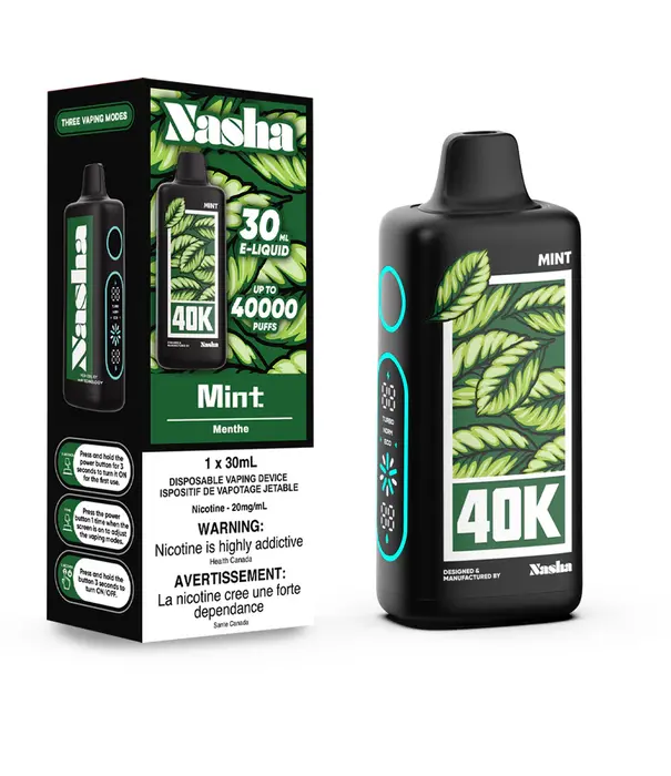 Boosted Mint Nasha 40k Recharegable Disposable