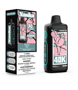 Peach Ice Nasha 40k Rechargeable Disposable