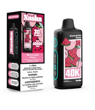 Watermelon Peach Nasha 40k Recharegable Disposable