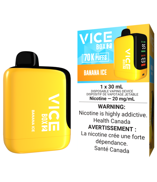 Vice Banana Ice Vice Box 2 70k Rechargeable Disposable