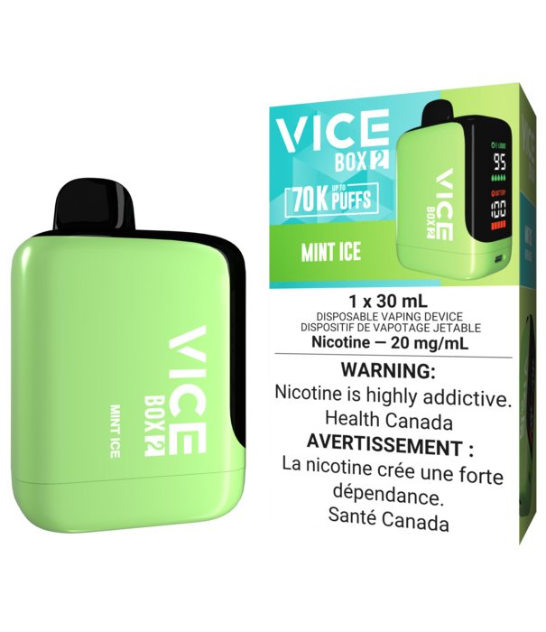 Vice Mint Ice Vice Box 2 70k Rechargeable Disposable