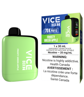Frosty Green Apple Vice  Box 2 70k Rechargeable Disposable