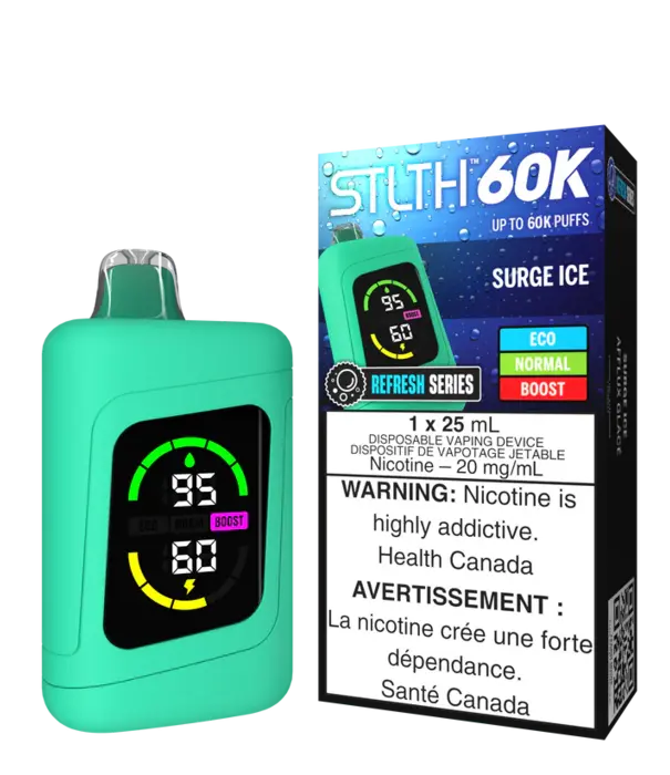 STLTH Surge Ice STLTH 60k Rechargeable Disposable