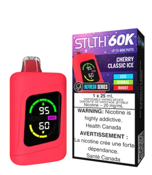 Cherry Classic Ice STLTH  60k Rechargeable Disposable