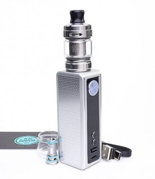 Silver Voopoo Vinci Spark 100w Open Pod Kit