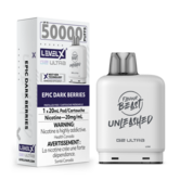 Epic Dark Berries Flavour Beast Unleashed Level X G2 Ultra 50k Disposable Vape Pod