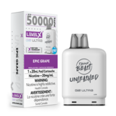 Epic Grape Ice Flavour Beast Unleashed Level X G2 Ultra 50k Disposable Vape Pod