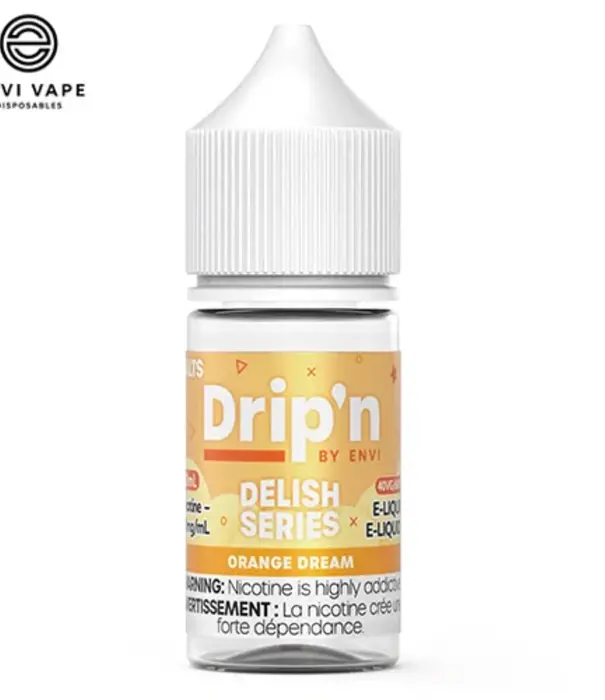 Envi Drip'n Orange Dream 20mg Drip’N by Envi Delish Series Nic Salt 30ml E-liquid