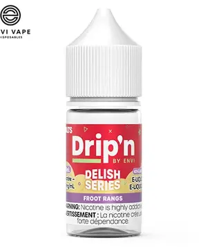 Froot Rangs 20mg Drip’N by Envi Delish Sereis Nic Salt 30ml E-liquid