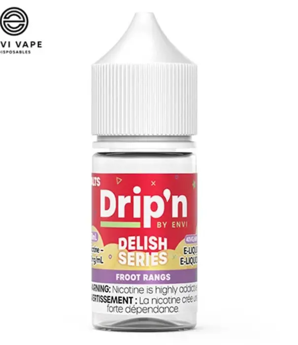 Envi Drip'n Froot Rangs 20mg Drip’N by Envi Delish Sereis Nic Salt 30ml E-liquid