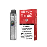 Platinum Gray Oxva Xlim Pro 2 30w Open Pod Kit (CRC)