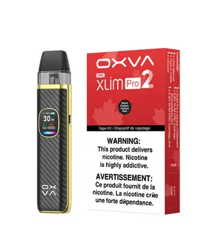Black Carbon Oxva Xlim Pro 2 30w Open Pod Kit (CRC)