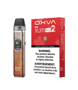 Amber Orange Oxva Xlim Pro 2 30w Open Pod Kit (CRC)