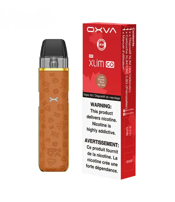 OXVA Luxe Brown Oxva Xlim Go 30w Pen Pod Kit (CRC)
