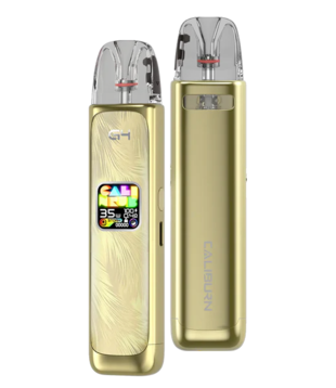 Sahara Gold Uwell Caliburn G4 35w Open Pod Kit (CRC)