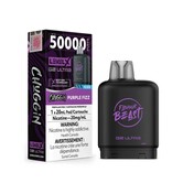 Purple Sparkle Ice Flavour Beast  Chuggin Level X G2 Ultra 50k Disposable Vape Pod