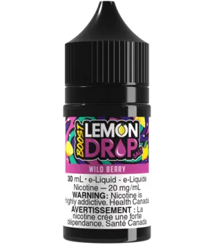 Wild Berry 20mg Lemon Drop Boost Nic Salt 30ml E-liquid