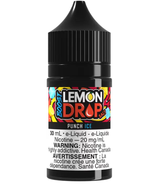 Punch Ice 20mg Lemon Drop Boost Nic Salt 30ml E-liquid