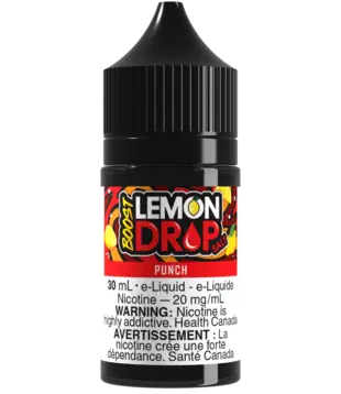 Punch 20mg Lemon Drop Boost Nic Salt 30ml E-liquid