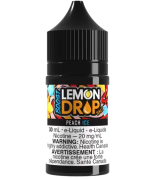 Peach Ice 20mg Lemon Drop Boost Nic Salt 30ml E-liquid