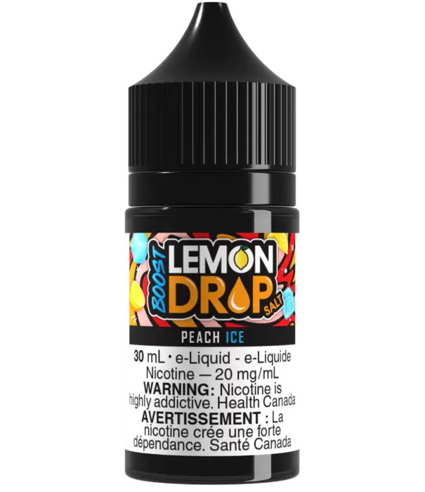 Peach Ice 20mg Lemon Drop Boost Nic Salt 30ml E-liquid