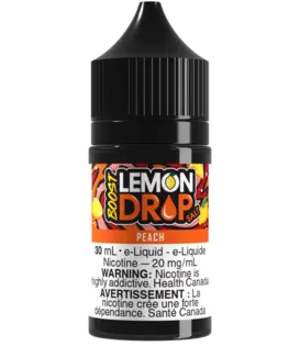 Peach 20mg Lemon Drop Boost Nic Salt 30ml E-liqud