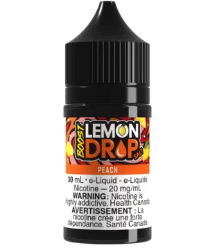 Peach 20mg Lemon Drop Boost Nic Salt 30ml E-liqud