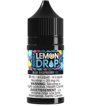 Blue Raspberry Ice 20mg Lemon Drop Boost Nic Salt 30ml E-liquid