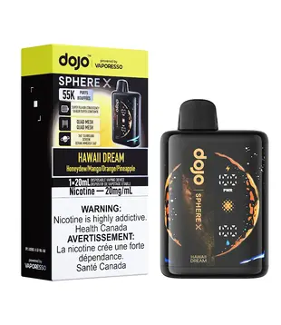 Hawaii Dream Dojo Sphere X by Vaporesso 55k Rechargeable Disposable