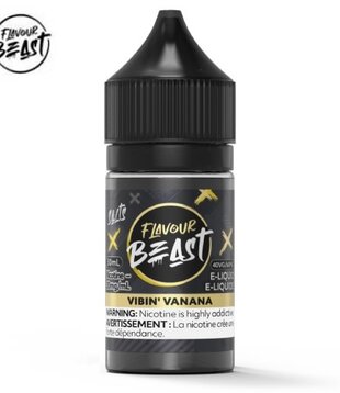 Vibin’ Vanana 20mg Flavour Beast Nic Salt 30ml E-liquid