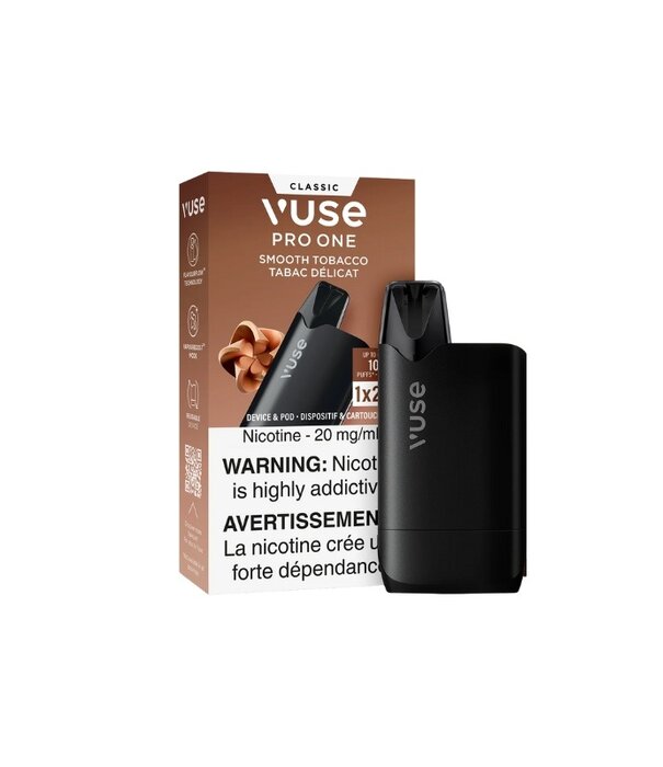 Vuse Smooth Tobacco 20mg Vuse Pro One Starter Kit