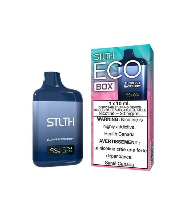 STLTH Blueberry Raspberry STLTH Eco Box 10ml Rechargeable Disposable
