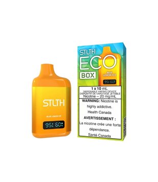 Blue Lemon Ice STLTH Eco Box 10ml Rechargeable Disposable