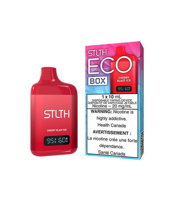 STLTH Cherry Blast Ice STLTH Eco Box 10ml Rechargeable Disposable