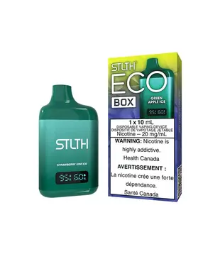 Green Apple Ice STLTH Eco Box 10ml Rechargeable Disposable