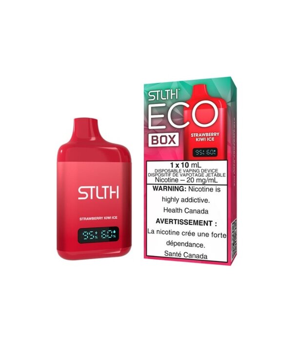 STLTH Strawberry Kiwi Ice STLTH Eco Box 10ml Rechargeable Disposable